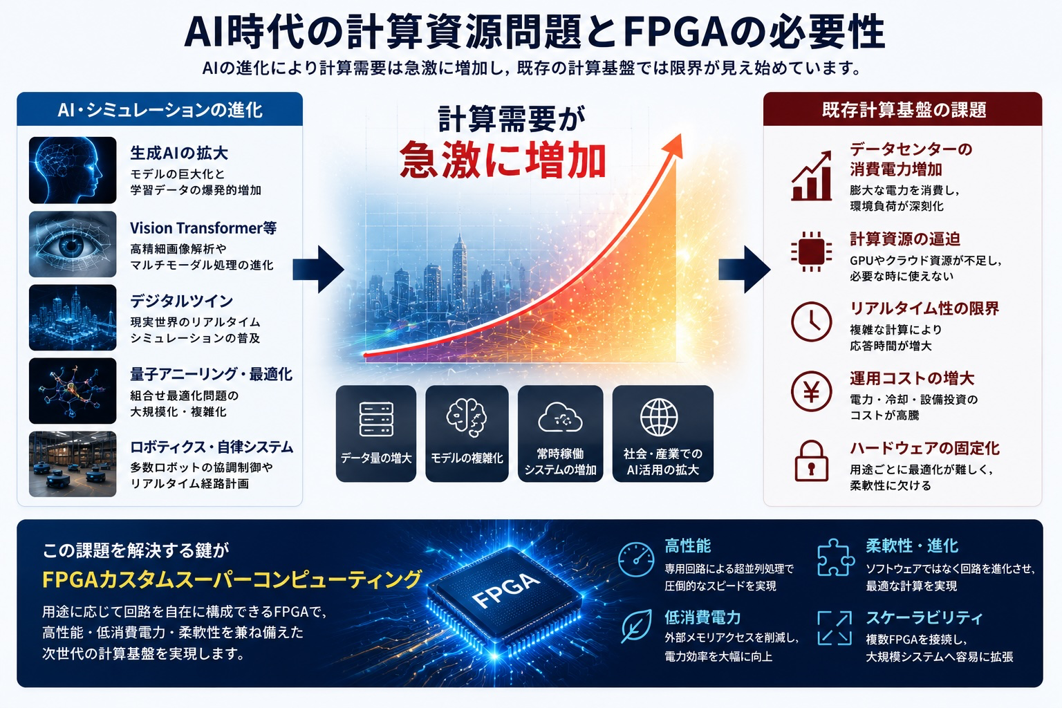 AI時代の計算資源問題とFPGAの必要性