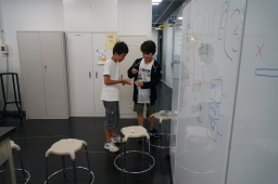 ６班・光で音楽を送ろう